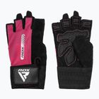 Тренировъчни ръкавици RDX Gym Workout W1 pink