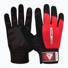 RDX W1F Тренировъчни ръкавици с цял пръст червени