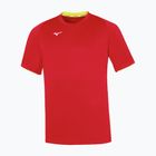 Детска тренировъчна тениска  Mizuno Core SS red/yellow fluo