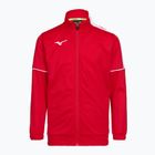 Детски суитшърт за тренировка Mizuno Knitted Track red