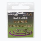 Куки Drennan Super Specialist Barbless silver HESU014