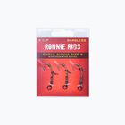 Лидери за шаран ESP Ronnie Rigs Barbless черни EHRRHRS006B