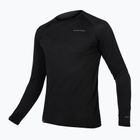 Мъжка блуза с дълъг ръкав за колоездене Endura Baabaa Merino black