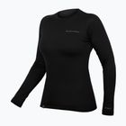 Дамска блуза с дълъг ръкав за колоездене Endura Baabaa Merino W black