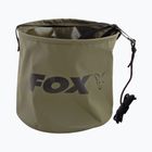 Wiaderko karpiowe Fox Сгъваема голяма кофа за вода с въже / клипс zielone CCC049