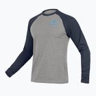 Мъжка блуза с дълъг ръкав за колоездене Endura One Clan Raglan L/S ink blue