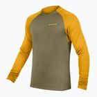 Мъжки Endura Singletrack Fleece колоездачен дълъг ръкав туид зелен