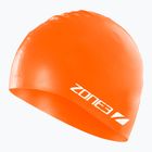 Шапка за плуване ZONE3 Silicone hi-vis orange