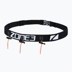 ZONE3 състезателен колан - Gel Loops V2 черен/бял