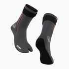 ZONE3 Active Flex Swim 3 мм неопренови чорапи сиви/оранжеви