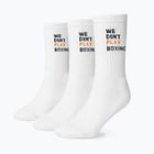 Мъжки чорапи BOXRAW We Don't Play Boxing Crew 3 pairs white