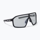 Слънчеви очила Endura Mullet Photochromic matt black/silver flash mirror