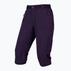 Дамски шорти за колоездене Endura Hummvee 3/4 W bramble