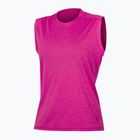 Дамско колоездачно трико Endura Singletrack Shirt W pink pop