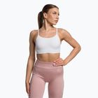 Gymshark Безшевен сутиен с високо деколте фитнес сутиен бял