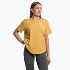 Дамска тренировъчна тениска Gymshark GFX Legacy Tee жълто/бяло