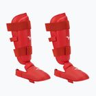 Mizuno Instep червени подплатени протектори за пищяли и стъпала 23EHA10062