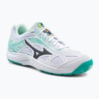 Дамски обувки за тенис Mizuno Break Shot 3 AC white and green 61GA212623