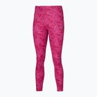 Дамски клин за бягане Mizuno 7/8 Printed pink peacock
