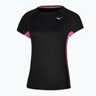 Дамска тениска за бягане Mizuno DryAeroFlow Tee black