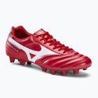 Мъжки футболни обувки Mizuno Morelia II Club MD червени P1GA221660
