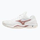 Дамски обувки за хандбал Mizuno Wave Stealth V white/rose/snow white