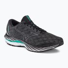 Мъжки обувки за бягане Mizuno Wave Inspire 19 black/ metallic gray/ bisgreen