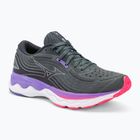 Дамски обувки за бягане Mizuno Wave Skyrise 4 sweather/peony blue/punch