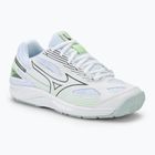 Дамски обувки за волейбол Mizuno Cyclone Speed 4 white/gridge/patinagreen