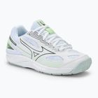 Дамски волейболни обувки Mizuno Cyclone Speed 4 white/gridge/patinagreen