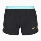 Дамски къси панталони за бягане Mizuno Aero 4' black