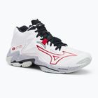 Обувки за волейбол Mizuno Wave Lightning Z8 Mid white/salsa/black