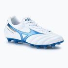 Мъжки футболни обувки Mizuno Morelia II Pro MD white/laser blue/gold