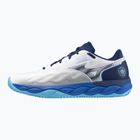 Обувки за тенис Mizuno Wave Enforce Court CC white/estate blue/river blue