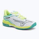 Дамски обувки за тенис Mizuno Wave Exceed Tour 6 CC W white/black/mizuno neo lime