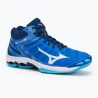 Обувки за волейбол Mizuno Wave Voltage 2 Mid mugen blue/white/estate blue