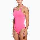 Дамски бански костюм от една част Nike Hydrastrong Solid Fastback hyper pink
