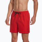 Мъжки къси панталони за плуване Nike Swoosh Break 5" Volley червени NESSC601-614