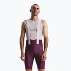 Мъжки колоездачни шорти  Rapha Brevet Element Cargo Bib Shorts plum/white