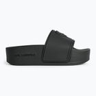 Дамски джапанки KARL LAGERFELD Kondo Maxi Nft Relief black rubber
