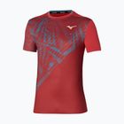 Мъжка фланелка за тенис Mizuno Mugen Shadow Graphic Tee salsa