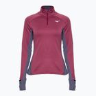 Дамски потник за бягане Mizuno Warmalite Half Zip виолетов кварц