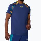 Мъжка тениска Mizuno Frontier Shadow Tee bellwether blue