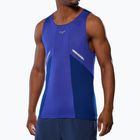 Мъжка тениска за бягане Mizuno DryAeroFlow Tank reflexblue
