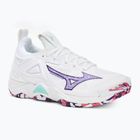 Обувки за волейбол Mizuno Wave Momentum 3 white/violet indigo/camellia rose