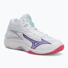 Дамски обувки за волейбол Mizuno Thunder Blade Z Mid white/violet indigo/camellaros