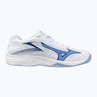 Детски обувки за волейбол Mizuno Lightning Star Z7 white/bellwether blue/bel air blue