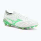 Мъжки футболни обувки Mizuno Morelia Neo IV Β Elite MD white/neon green/cool grey 3c