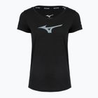 Дамска тениска за бягане Mizuno Core RB Tee black