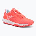 Дамски обувки за тенис Mizuno Wave Enforce Court CC W calypso coral/white/barely pink